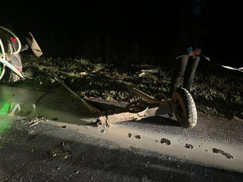 Әтнәдән Күшәргә  килүче «Лада гранта» автомобиле йөк ташучы ат арбасына килеп бәрелә