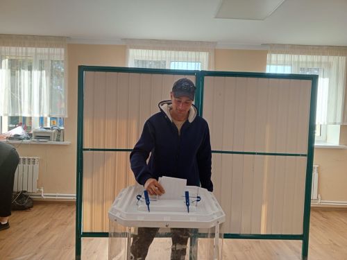 Махсус хәрби операция зонасыннан кунакка кайтучы сайлауларда үз тавышын бирде