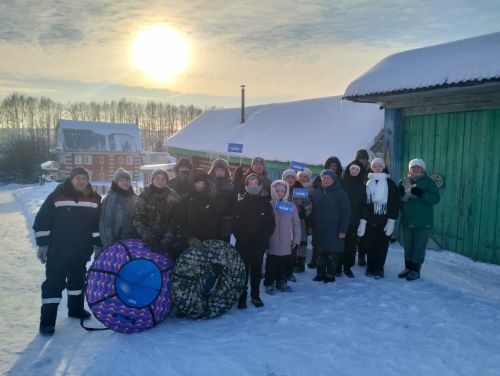 Түбән Көек авылында олысы-кечесе рәхәтләнеп тауда шудылар