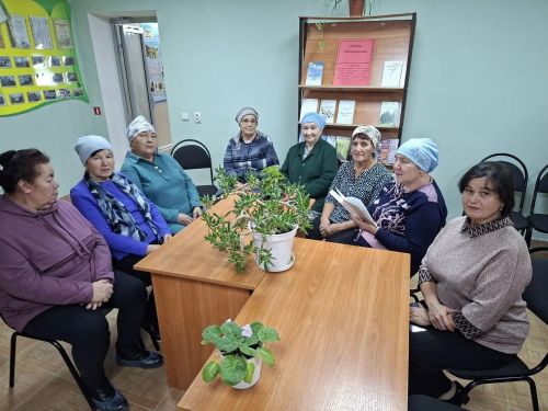 Олы Мәңгәр авылы китапханәсендә матур чара үзды