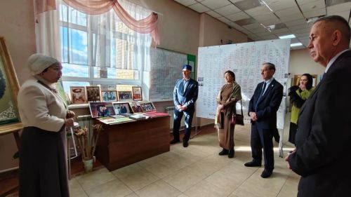 Районга Республика ветераннар оешмасы рәисе Хәбир Иштирәков үзенең командасы белән кайтты