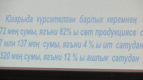 Нәтиҗәләр – күркәм, колхозчылар – шат