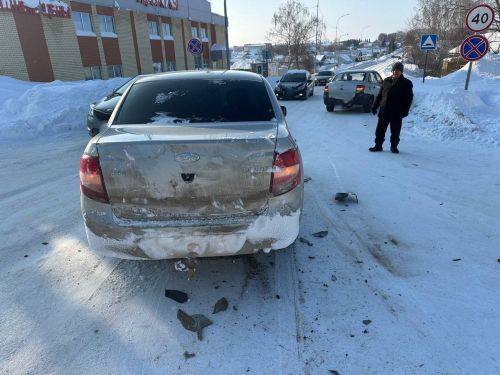 Олы Әтнә авылында авария теркәлде