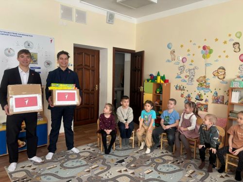 Күәм урта мәктәбендә «Уенчык бүләк ит» акциясе  үтте