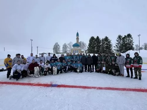 Район башлыгы кубогына хоккей ярышы