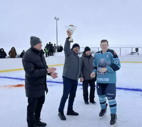 Район башлыгы кубогына хоккей ярышы