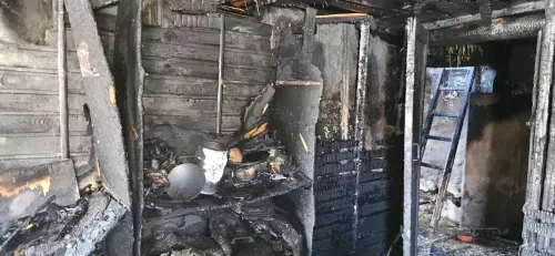 Олы Әтнә авылының Зилин урамындагы бер шәхси хуҗалыкта янгын чыкты