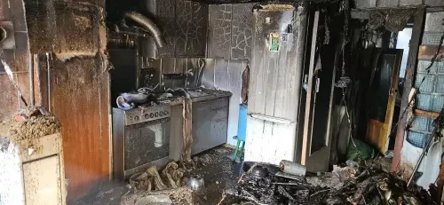Олы Әтнә авылының Зилин урамындагы бер шәхси хуҗалыкта янгын чыкты