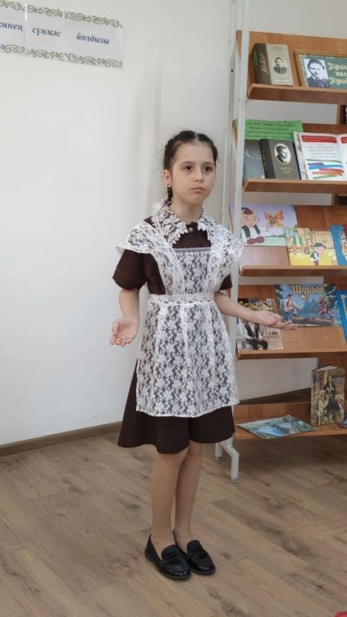 Район үзәк балалар китапханәсендә “Тукайны бергәләп укыйбыз” республикакүләм әдәби акция-бәйгенең йомгаклау этабы узды