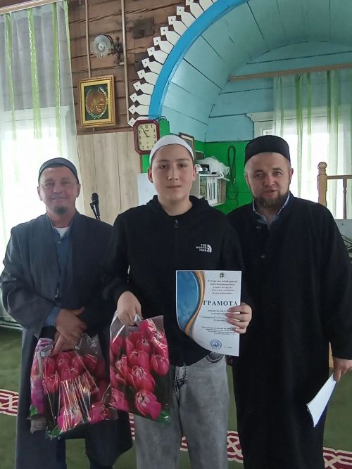 Күәм авылы мәчетендә балалар арасында бәйге үтте