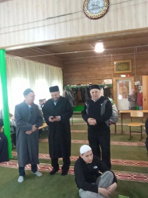Күәм авылы мәчетендә балалар арасында бәйге үтте