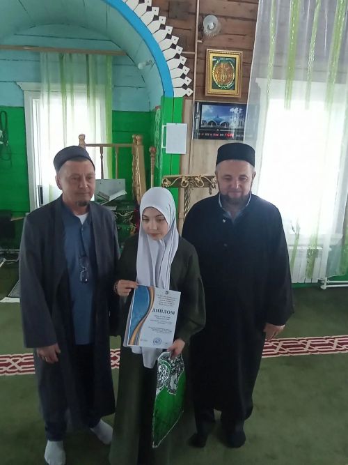 Күәм авылы мәчетендә балалар арасында бәйге үтте