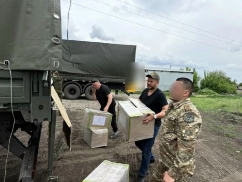 Район халкыннан махсус хәрби операциядә катнашкан егетләргә чираттагы ярдәме