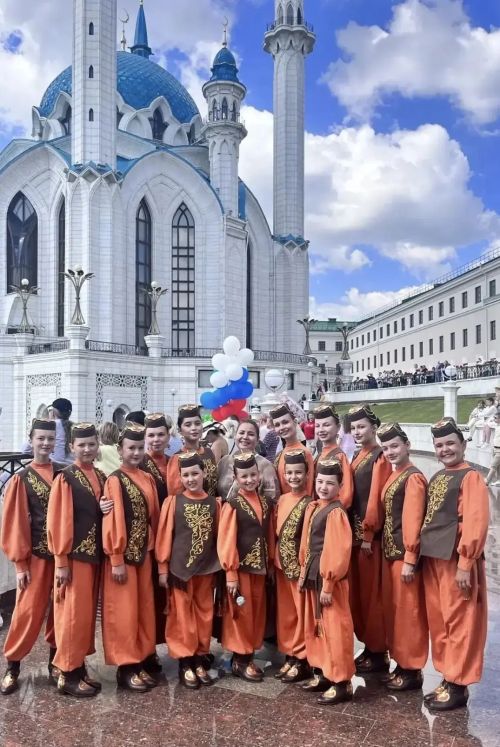 Әтнә районы сәнгать мәктәбе укучылары  иҗади чыгышларын тәкъдим итте