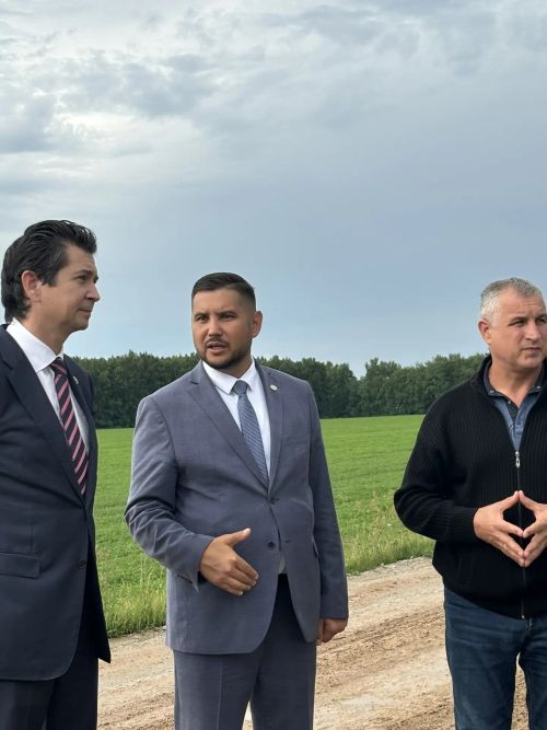 Районда эшлекле визит белән Фәрид Абдулганиев