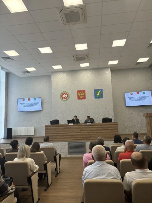 Районда эшлекле визит белән Фәрид Абдулганиев