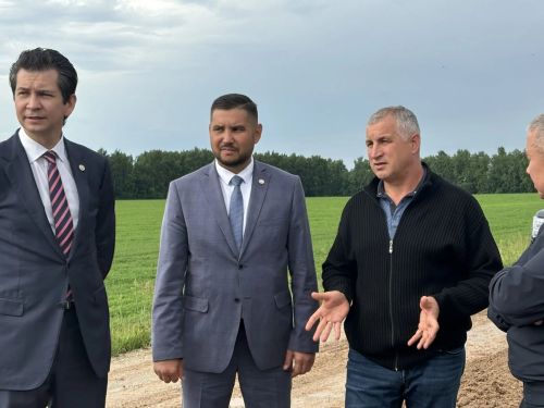 Районда эшлекле визит белән Фәрид Абдулганиев