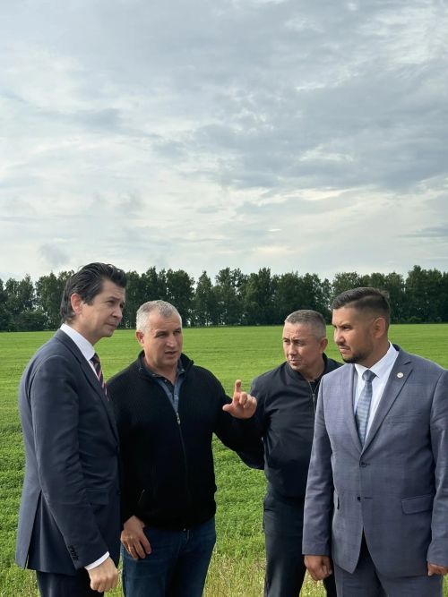 Районда эшлекле визит белән Фәрид Абдулганиев