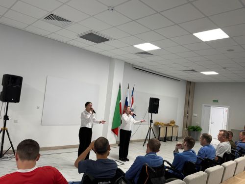 «Әтнә авыл хуҗалыгы техникумы»  студентлары һәм укытучылары  госпитальдә булдылар