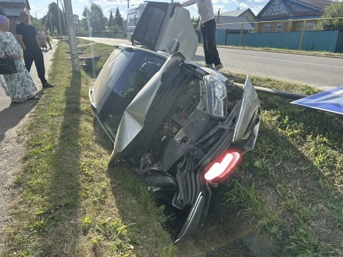 Олы Әтнә авылының Совет урамында юл һәлакәте теркәлде