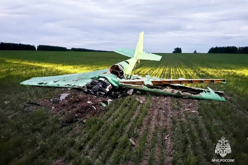Казан янында җиңел моторлы самолет төшеп ауган, пилот һәлак булган