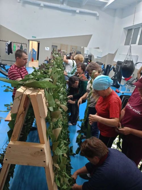 Күлле-Киме авылында махсус хәрби операция зонасына гуманитар ярдәм әзерлиләр