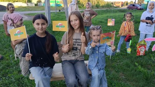 Чембулат авылында балалар Сабан туе узды