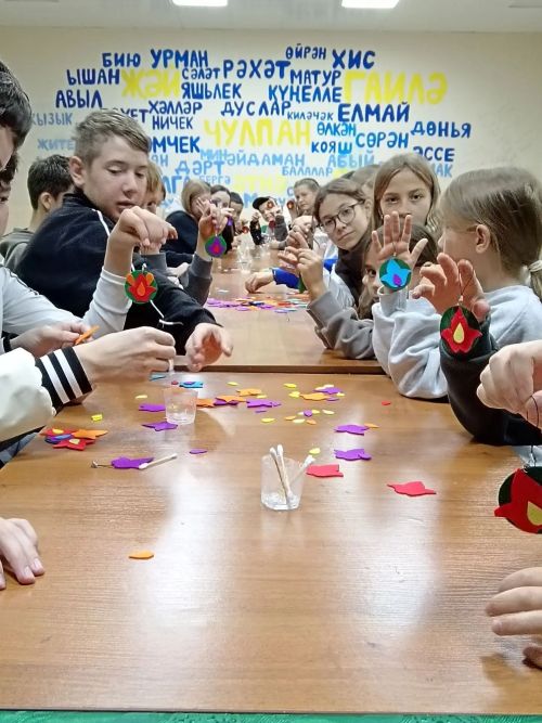 «Чулпан» лагеренда ял итүче балалар «Милли брелок» ясауны ошаттылар