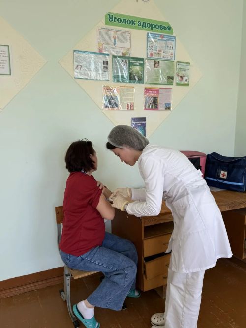 Сайлау көннәрендә гриппка каршы вакцинация пунктлары эшли