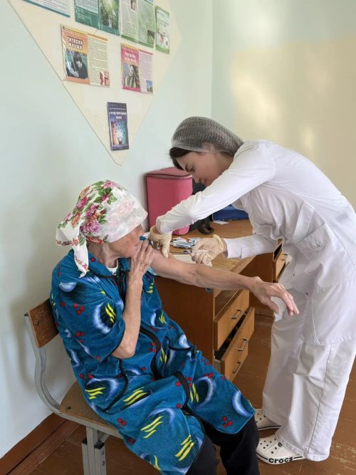 Сайлау көннәрендә гриппка каршы вакцинация пунктлары эшли