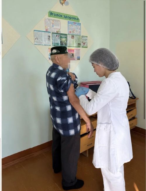 Бүген участокларда гриппка каршы вакцинация дәвам итте
