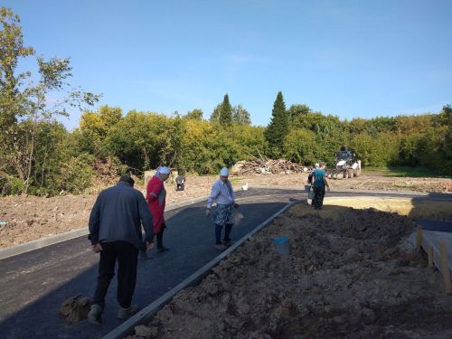 Ары авылы халкы бердәм булып өмә ясады