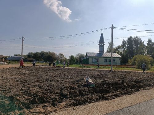 Ары авылы халкы бердәм булып өмә ясады