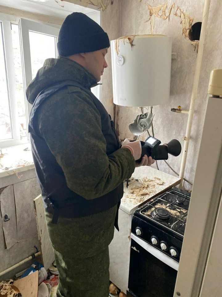 Казанда торак йортта газ шартлаган