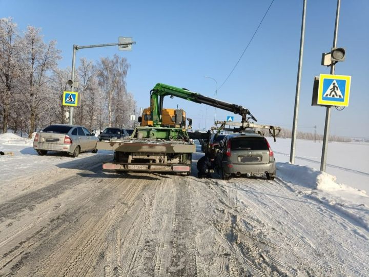 Бер машина штраф стоянкага җибәрелде