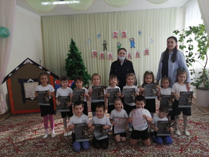 Балалар белән очрашу булып узды
