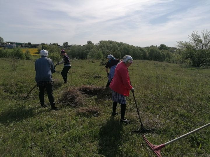 Сабантуйга әзерлек эшләрен башладылар