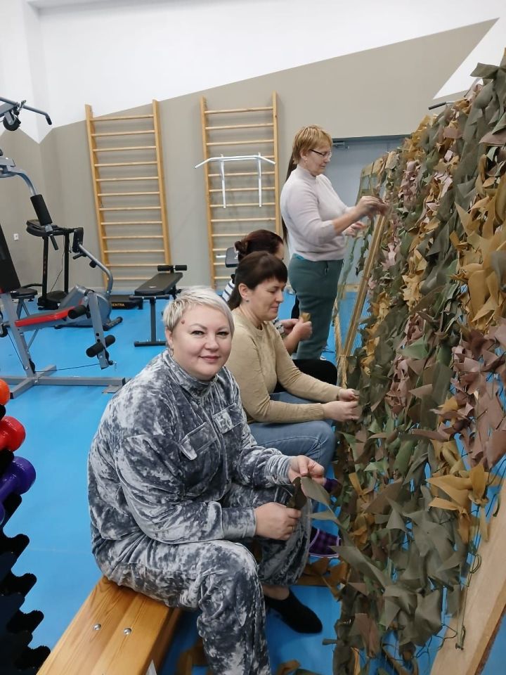 Күлле Киме мәктәбендә маскетный сеткалар үрәләр