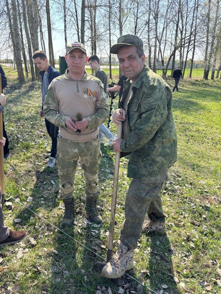 Йөз илле агач утыртылды