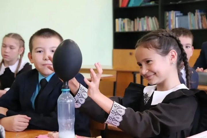 Олы Әтнә урта мәктәбе укучылары «Инженерлык класслары» проектына рәсми рәвештә кушылды