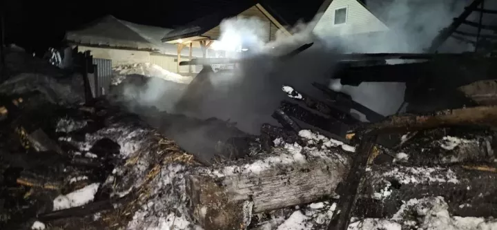 Түбән Шашыда – янгын булды