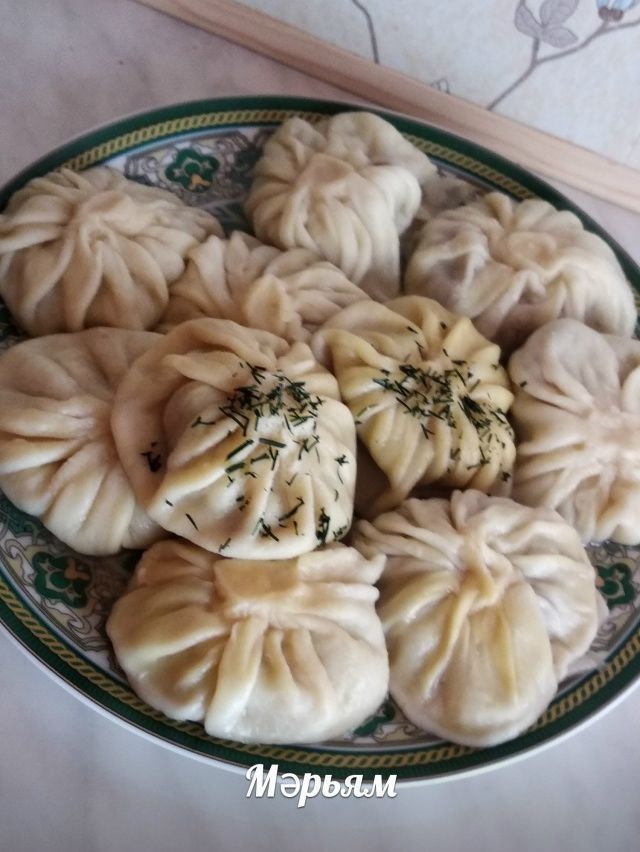 Мәрьям Миңнегуловадан хинкали рецепты