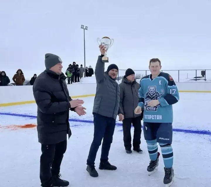 Район башлыгы кубогына хоккей ярышы