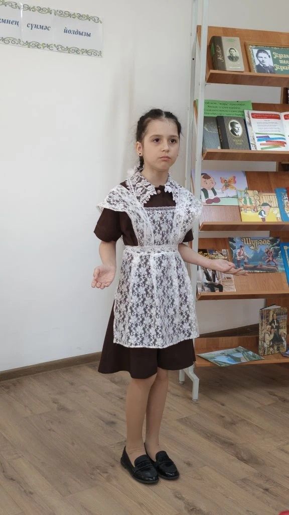 Район үзәк балалар китапханәсендә “Тукайны бергәләп укыйбыз” республикакүләм әдәби акция-бәйгенең йомгаклау этабы узды