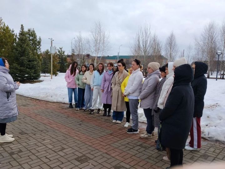 Район үзәгенең «Туган ягым» ял паркында «Тормышка 10 000 адым» Бөтенроссия акциясе узды