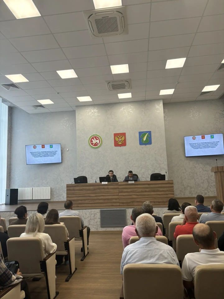 Районда эшлекле визит белән Фәрид Абдулганиев